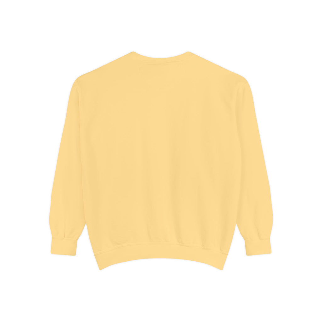 Coffee Addict Sweatshirt — Garment-Dyed Cozy Pullover for Coffee Lovers