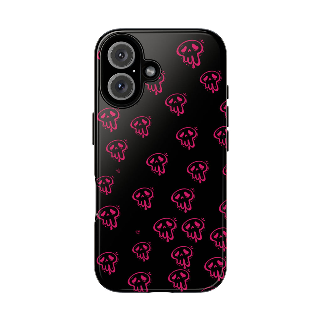 Neon Skull Pattern Phone Case