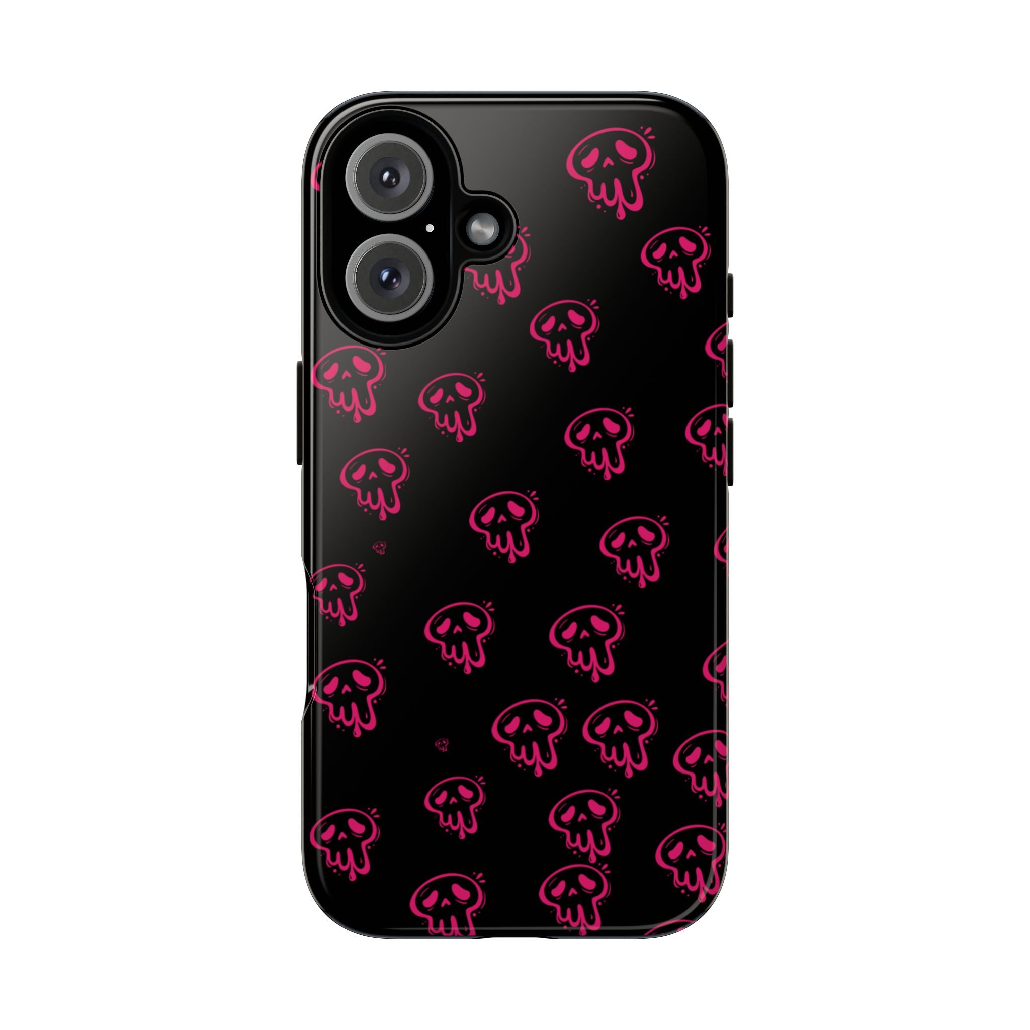 Neon Skull Pattern Phone Case