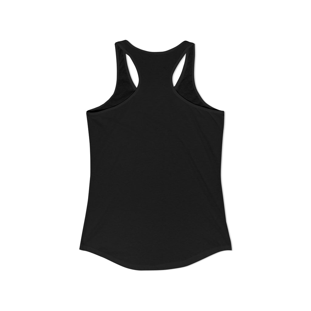 “I’m just a girl” Women's Ideal Racerback Tank