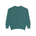 Coffee Addict Sweatshirt — Garment-Dyed Cozy Pullover for Coffee Lovers