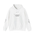 Hoodie • Minimalist Stars & Rose Sleeve Graphic with Inspirational Quote