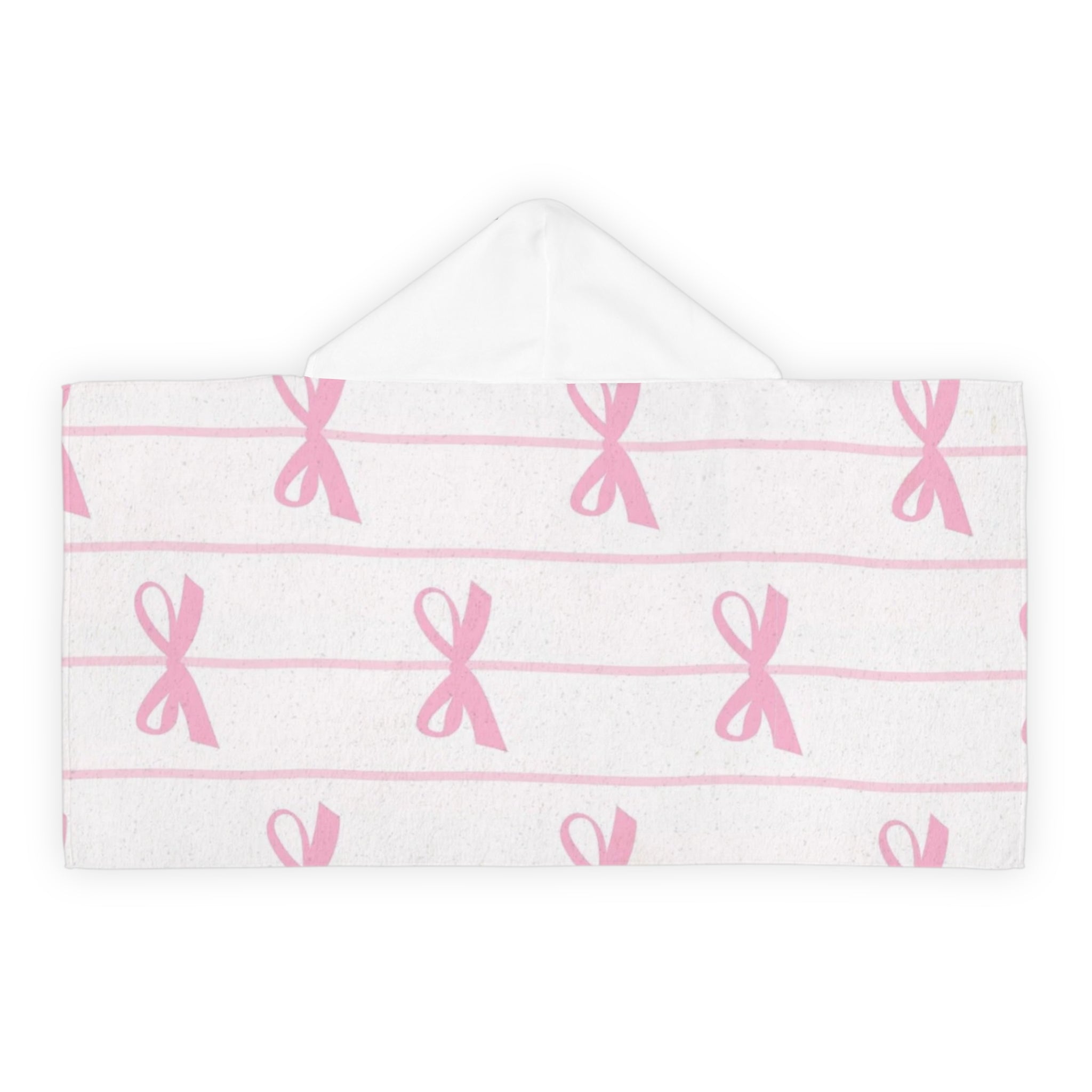 “Bow” Youth Hooded Towel