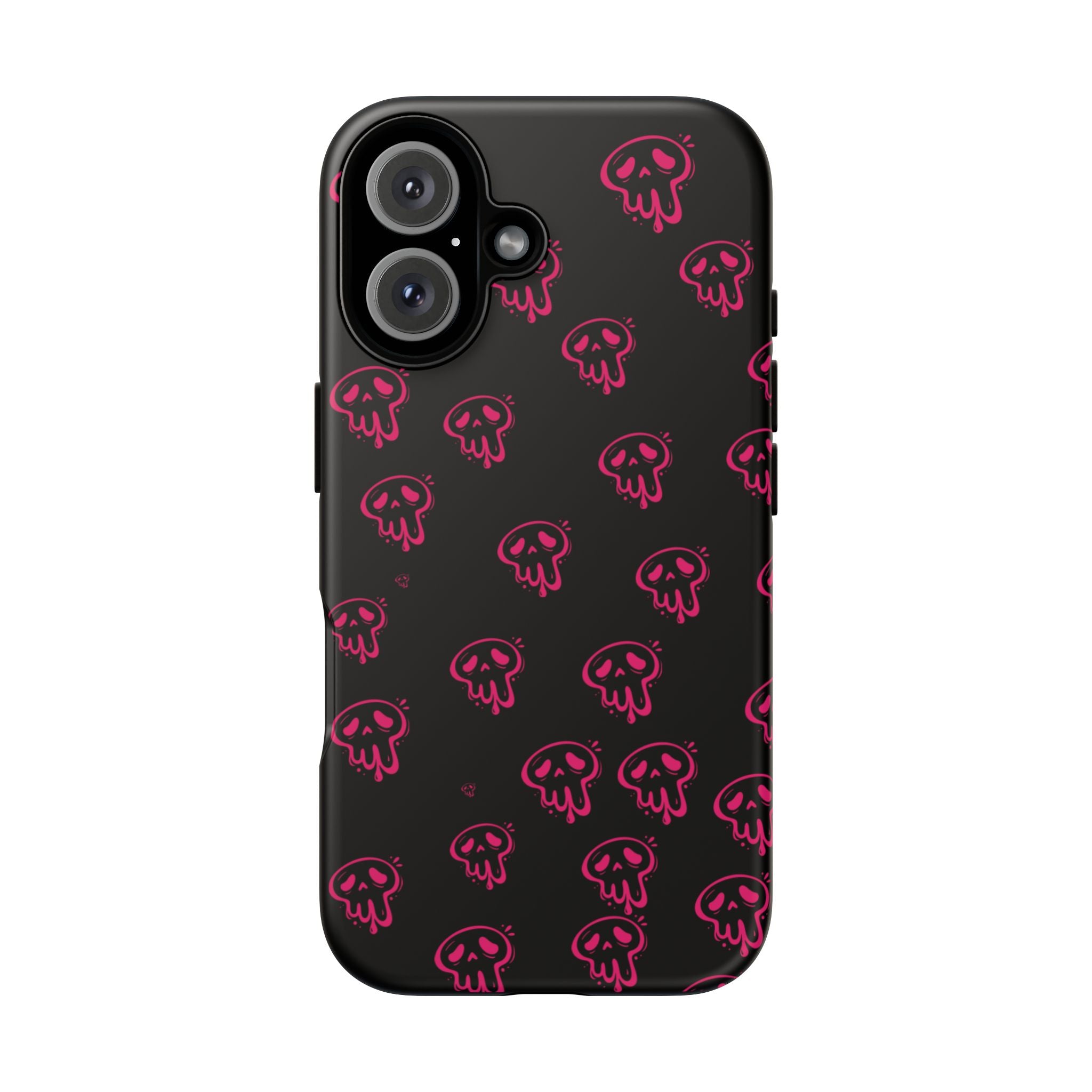 Neon Skull Pattern Phone Case