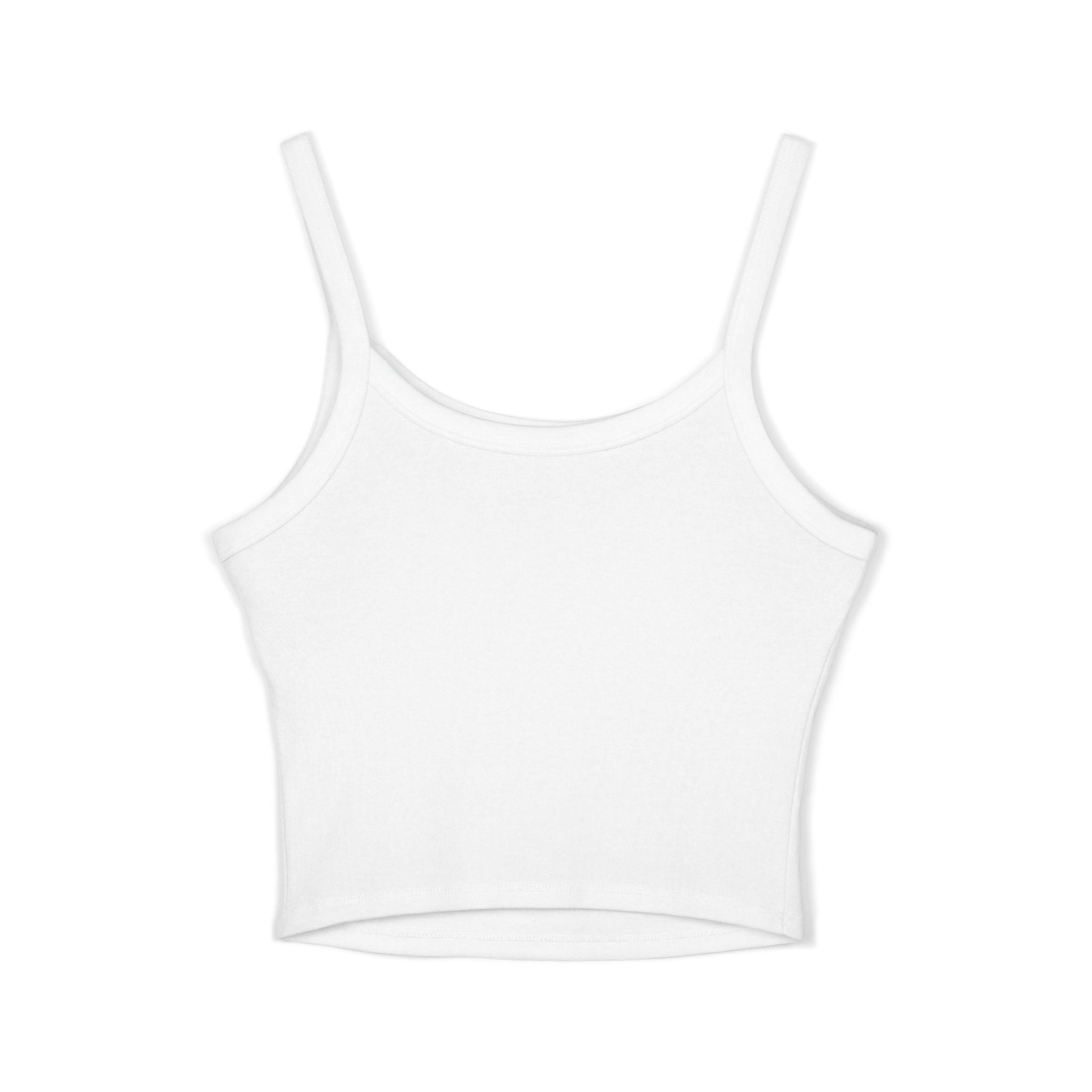 'Young hoe' Minimalist Women's Spaghetti Strap Tank Top