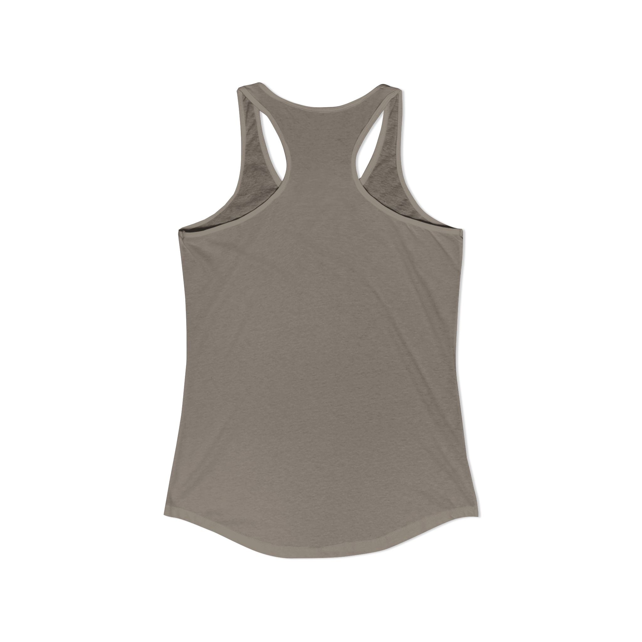 “I’m just a girl” Women's Ideal Racerback Tank