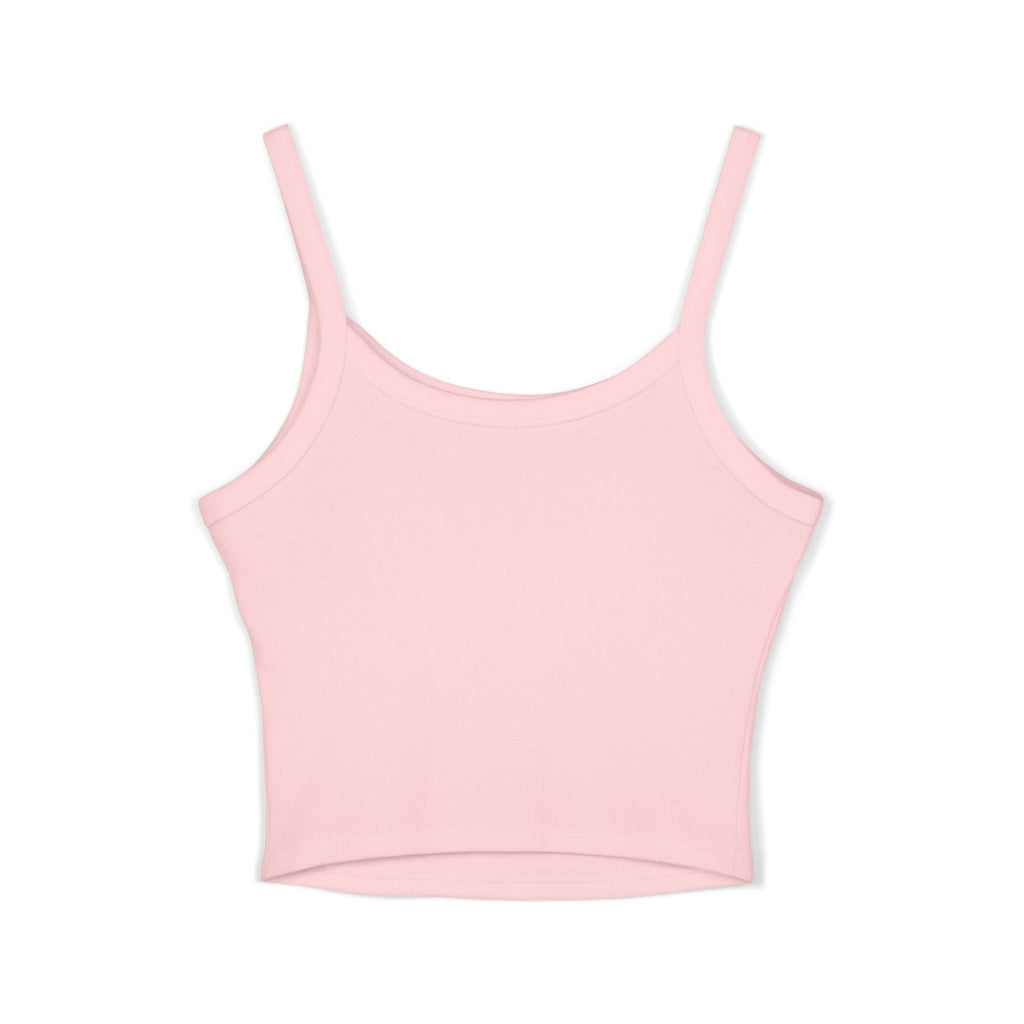 'Young hoe' Minimalist Women's Spaghetti Strap Tank Top