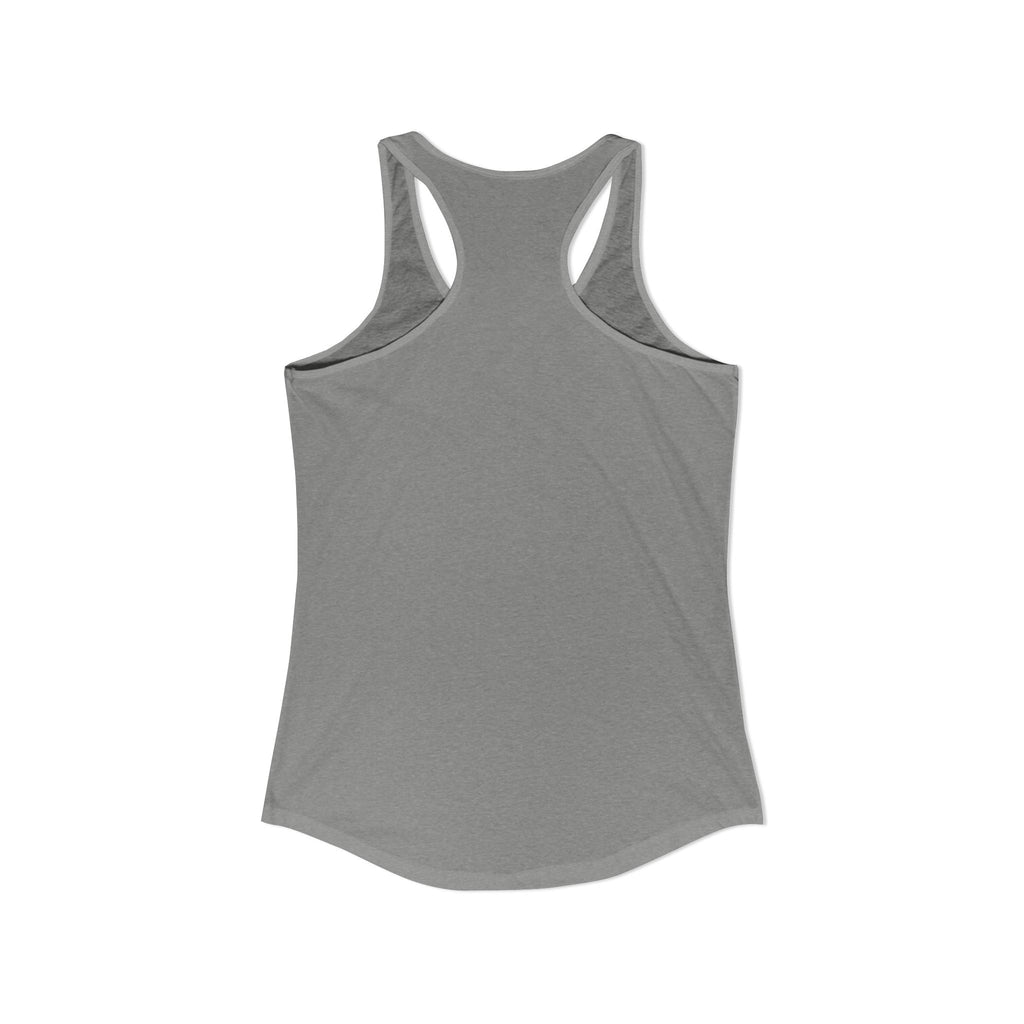 “I’m just a girl” Women's Ideal Racerback Tank