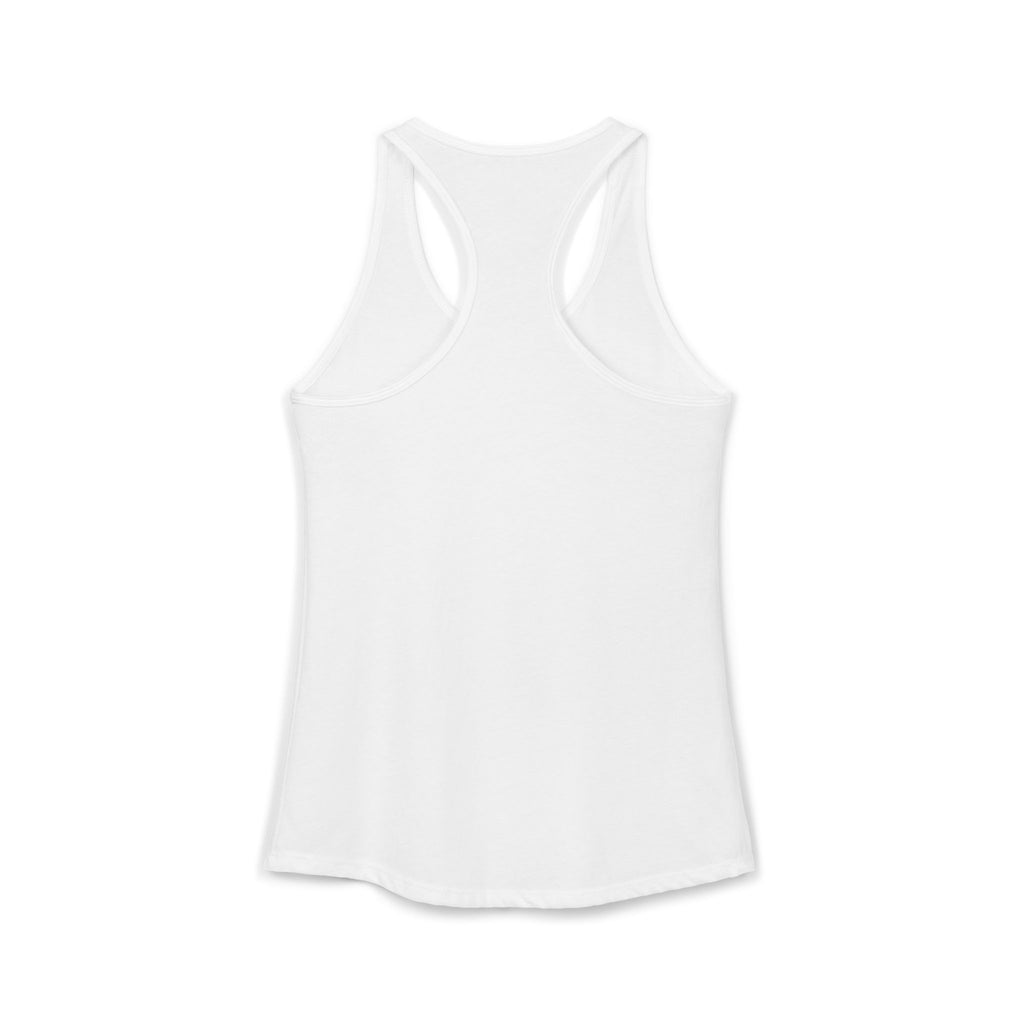 “I’m just a girl” Women's Ideal Racerback Tank