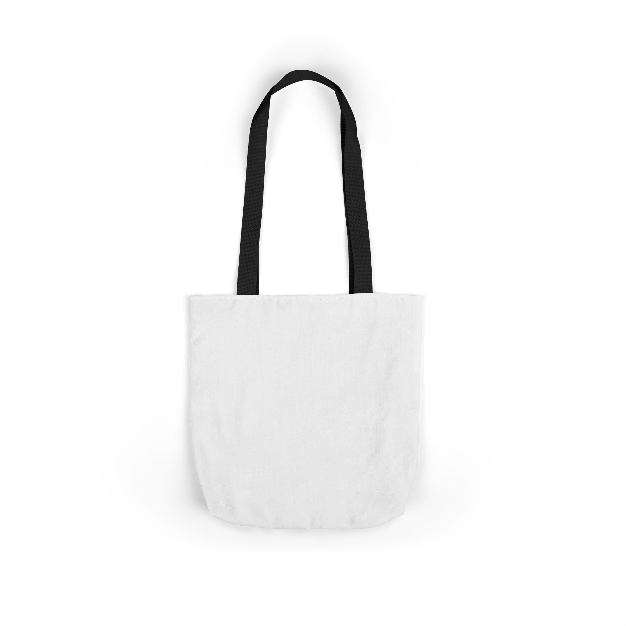 Canvas Tote — “The Prophecy” Text Print Eco Tote Bag