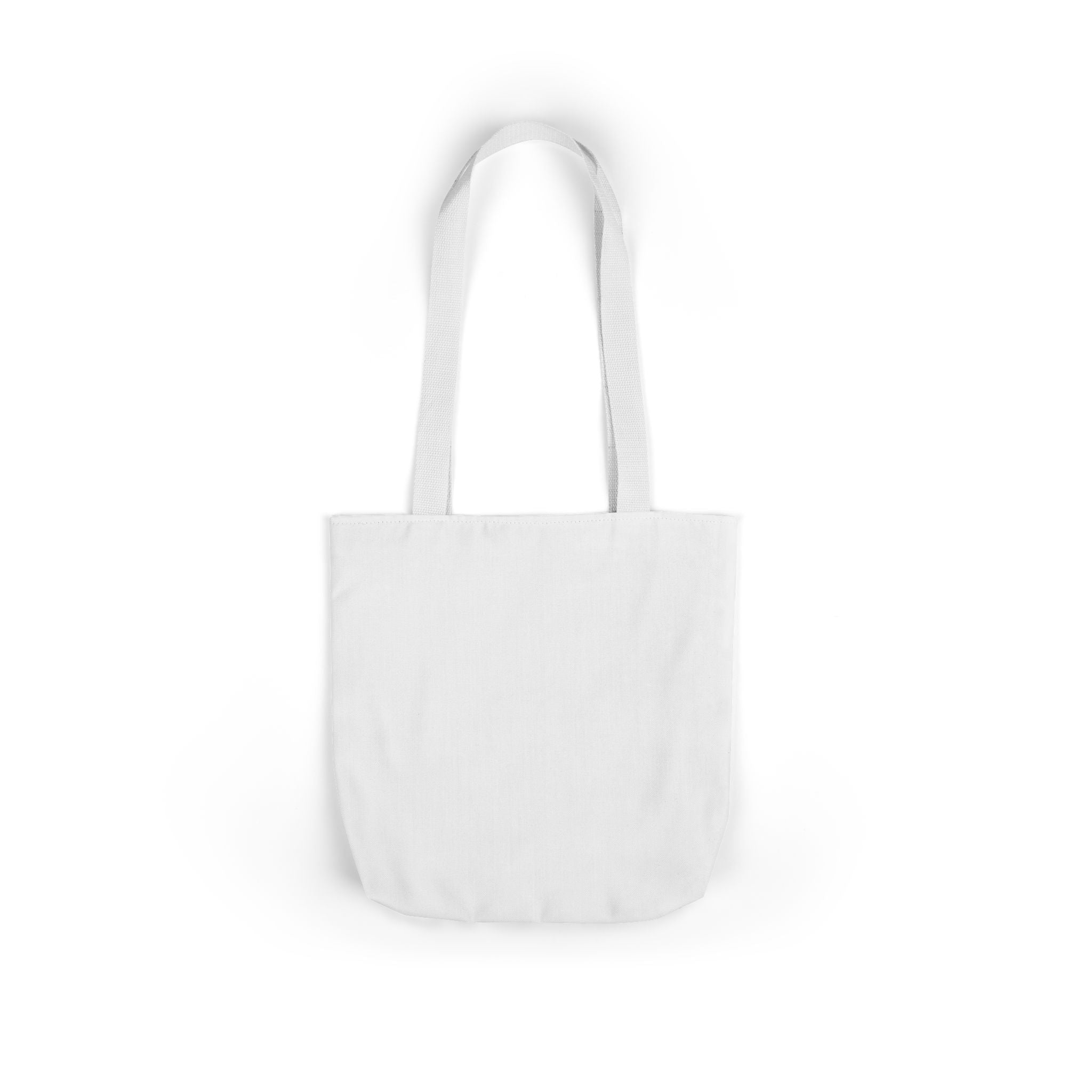 Canvas Tote — “The Prophecy” Text Print Eco Tote Bag