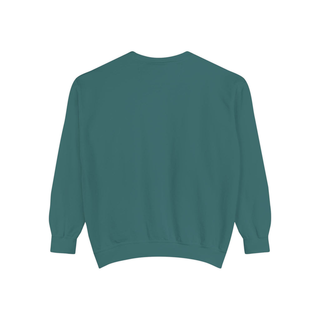 Coffee Addict Sweatshirt — Garment-Dyed Cozy Pullover for Coffee Lovers