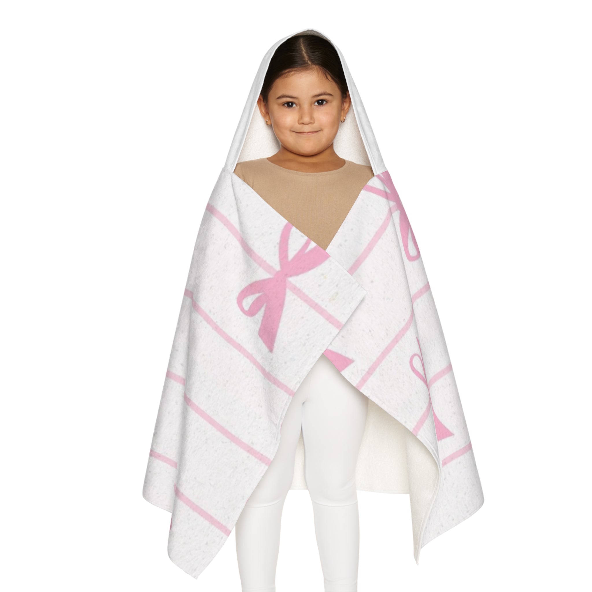 “Bow” Youth Hooded Towel