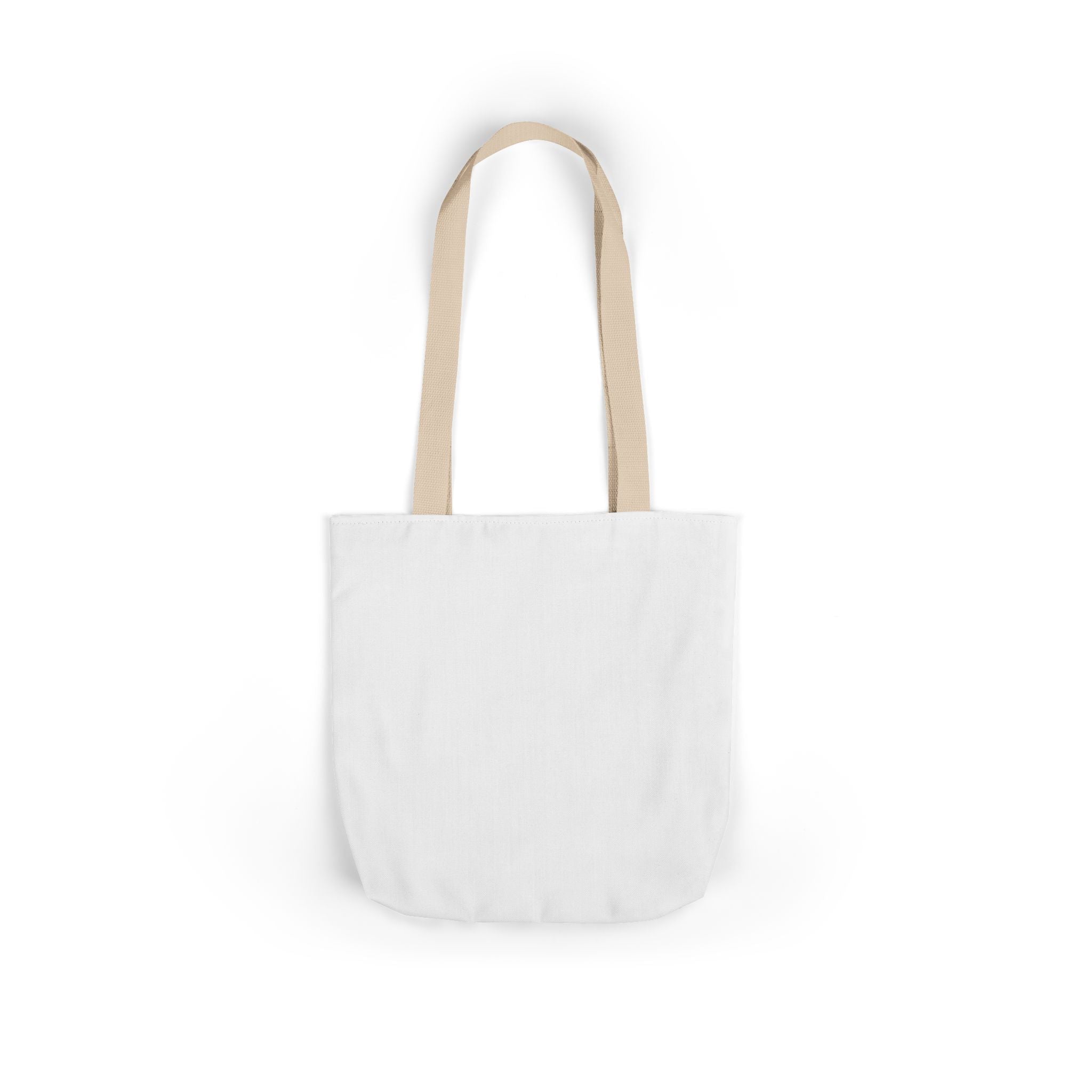 Canvas Tote — “The Prophecy” Text Print Eco Tote Bag